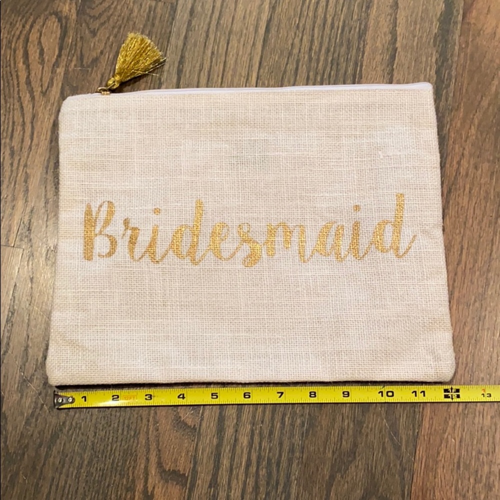 Mudpie Bridesmaid Zippered pouch